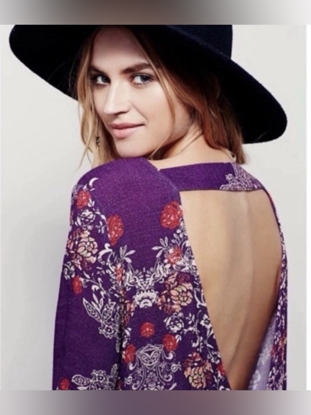 Free People Smooth Talker floral tunic dress - Picture 2 of 8